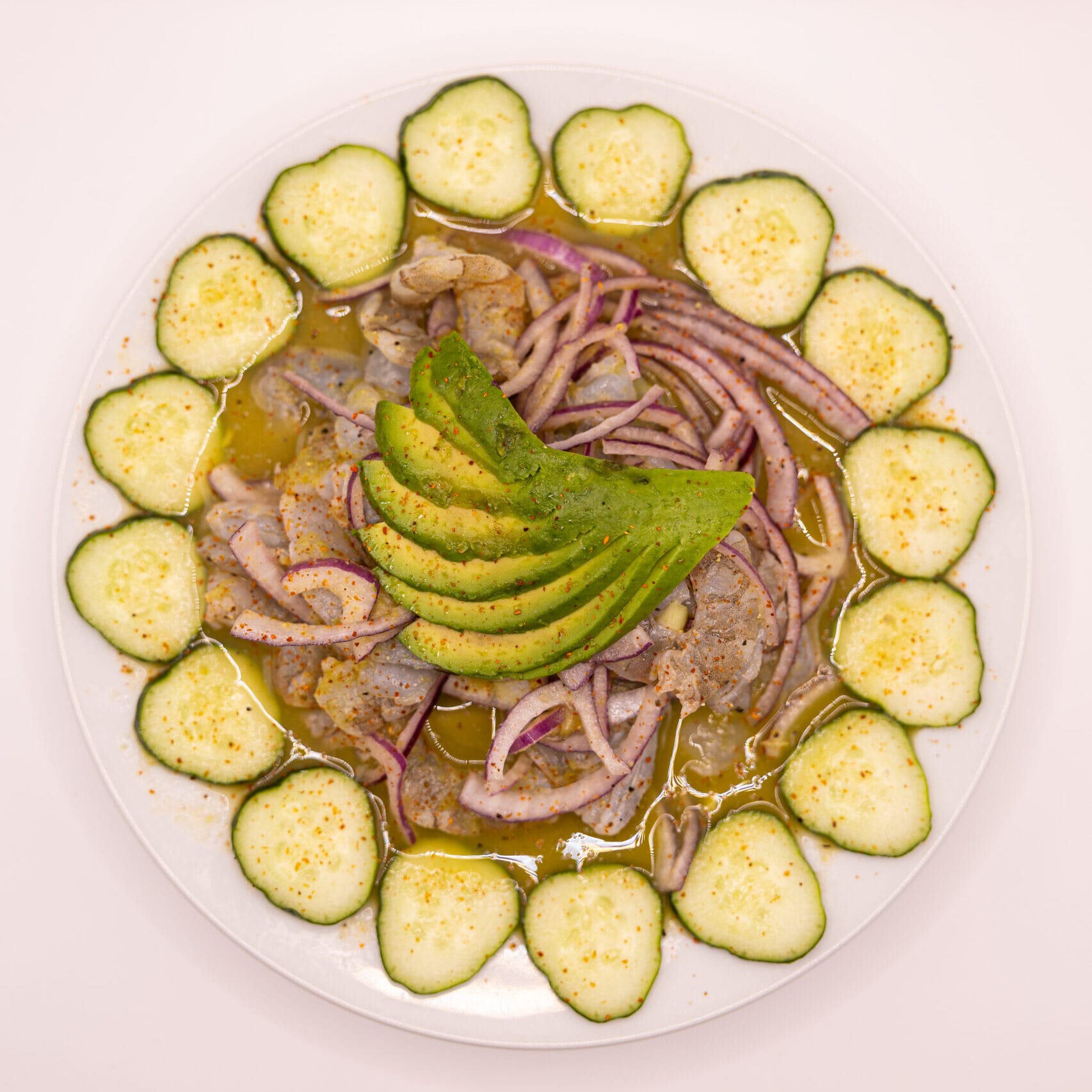 Botana de Aguachile Verde